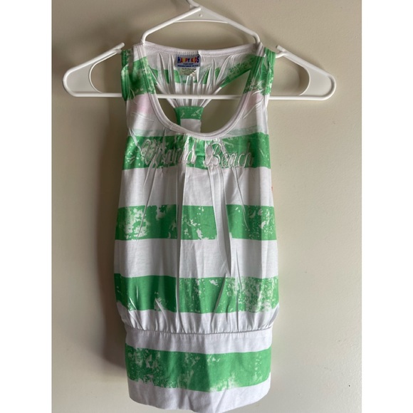 Pastel & Multicolored Virginia Beach Tank Top Shirt SET - Girls Size 6-6X - Picture 4 of 16